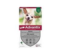ADVANTIX Chien Solution Antiparasitaire Tres Petite Race 1 5 a 4kg 6 pipettes