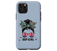 Chien-SUP-GIRL Stand Up Paddle board paddleboarding Supboard Coque pour iPhone 11 Pro