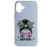 Chien-SUP-GIRL Stand Up Paddle board paddleboarding Supboard Coque pour iPhone 16 Plus