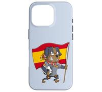 Chien supporté par l'Espagne Coque pour iPhone 16 Pro