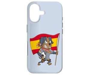 Chien supporté par l'Espagne Coque pour iPhone 17