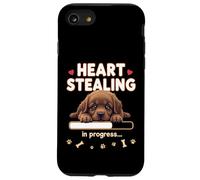 Chien Terre-Neuve en forme de cœur Cadeau amusant Chiot Newfie Coque pour iPhone SE (2020) / 7 / 8
