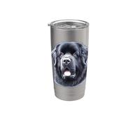Chien Terre-Neuve Gobelet isotherme en acier inoxydable double paroi