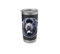 Chien Terre-Neuve Gobelet isotherme en acier inoxydable double paroi