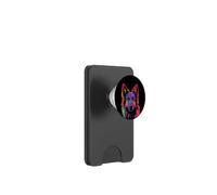 Chien Tervuren Belge coloré Aquarelle PopSockets PopWallet pour MagSafe