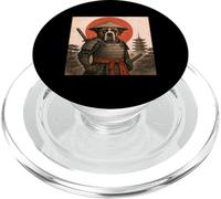 Chien Ukiyo-e Japonais Vintage Saint Bernard Samurai Warrior PopSockets PopGrip pour MagSafe