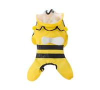 Chien Veste Imperméable Chien Manteau Réfléchissant Veste pour Chien D'intérieur et Extérieur Camping Randonnée-Yellow Bee Pattern||XS
