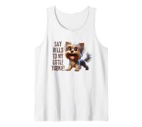 Chien Yorkshire drôle - Dites Bonjour Yorkshire Desing Débardeur