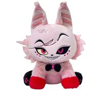Chienc 2025 Hazbin Hôtel poupée en Peluche | Angel Dust Miaou Peluche - Peluche Douce pour Les Fans de télévision, Les Enfants et Les Adultes