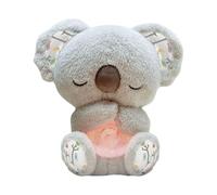Chienc Jouet respiratoire Koala pour soulager l'anxiété - Peluche phosphorescente avec lumières Musicales - Respiration Rythmique de la Loutre pour Le Sommeil et la Relaxation des Enfants