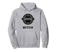 Chienne certifiée drôle Sweat à Capuche