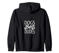 Chiens Avant Les Hommes Pattes Priorité Sweat à Capuche