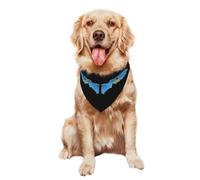 Chiens Bandana Foulards 30X70Cm Drapeau De Sainte-Lucie Bandana Chien Chats Lavable Triangle Élégantes De Chien pour Animal De Compagnie Petite, Moyenne Et Grande Taille