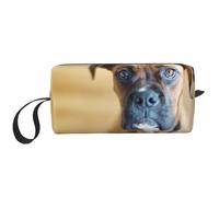 Chiens Boxer Chiots Animaux Chiens, Trousse de Maquillage Trousse à cosmétiques Trousse de Toilette de Voyage Portable Pochette de Maquillage