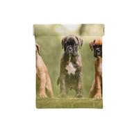 Chiens Boxer Chiots Animaux de Compagnie Chiens de Famille, Sac de Rangement pour Femmes, Portefeuille supérieur à Presser, Petit Porte-Monnaie, Pochette de Changement