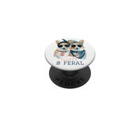 Chiens Corgi Moelleux et Sauvages Humour Mignon Bad Bitch PopSockets PopGrip Adhésif