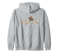 Chiens Corgi Welsh Corgi Cowboy Pembroke Western Corgi Graphic Sweat à Capuche