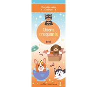 Chiens craquants - Mes petites cartes à colorier 35 illustrations à personnaliser - Collectif - Mila Boutan Eds - broché - Document jeunesse
