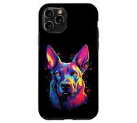 Chiens de Berger Belges colorés à l'aquarelle Coque pour iPhone 11 Pro