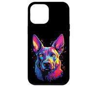 Chiens de Berger Belges colorés à l'aquarelle Coque pour iPhone 12 Pro Max