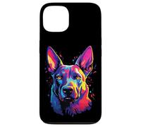Chiens de Berger Belges colorés à l'aquarelle Coque pour iPhone 13