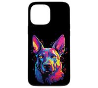 Chiens de Berger Belges colorés à l'aquarelle Coque pour iPhone 13 Pro Max