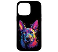 Chiens de Berger Belges colorés à l'aquarelle Coque pour iPhone 14 Pro Max
