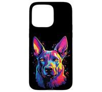 Chiens de Berger Belges colorés à l'aquarelle Coque pour iPhone 15 Pro Max