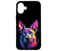 Chiens de Berger Belges colorés à l'aquarelle Coque pour iPhone 16 Plus