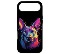 Chiens de Berger Belges colorés à l'aquarelle Coque pour iPhone Air