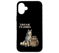 Chiens de Chasse Vintage différentes Races Coque pour iPhone 16 Plus