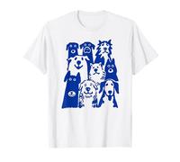 Chiens de dessin animé mignons adorables chiots T-Shirt
