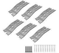 Chiens de fixation de dalles de bois, chiens de fixation de dalles - Broches en acier inoxydable pour aplatissement | Accessoires de chargeur de menuiserie de menuiserie multifonctionnel paire