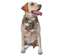 Chiens De Weimar Bavoir Bandana Triangulaire pour Animal Polyester Bandanas Chien Chats Ajustable Serviettes Triangle pour Animaux for Chiens De Petite, Moyenne Et Grande Taille