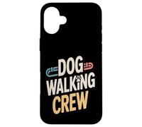 Chiens d'équipage Dog Walker Coque pour iPhone 16 Plus