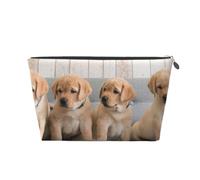 Chiens Golden Retriever Chiots Chiens Labrador, Trousse de Toilette Trousse de Maquillage Sac à cosmétiques Trousse de Toilette de Voyage Portable