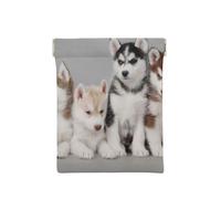 Chiens Husky Huskies, Sac de Rangement pour Femmes, Portefeuille supérieur à Presser, Petit Porte-Monnaie, Pochette de Changement