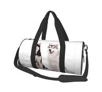 Chiens Husky imprimés, Sac de Voyage de Grande capacité, Sac à Main Rond, Sac de Voyage de Sport, fourre-Tout, Sac de Fitness