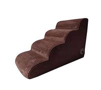 Chiens jouent avec des animaux de compagnie formation quatre niveaux amovibles et lavables Pet RAMP 4-HISTORIELLE Escaliers pour animaux de compagnie antidérapants marches chien Années Chien Delr