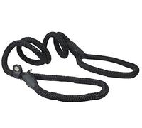Chiens My Love Corde en nylon Slip Laisse pour chien Collier et laisse Style britannique 1,2 m de long, X-Large: 1/2" (12mm), noir