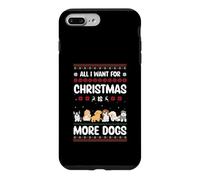 Chiens Noël Ugly Christmas Sweater Cadeau Chien Coque pour iPhone 7 Plus/8 Plus
