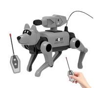 Chiens robotiques - 18.1x9.9x11.6cm Cadeau Amusant en Plein air, Noël et garçons d'anniversaire de Noël | Astuces activées par Le Toucher, Animal de Compagnie léger et Son