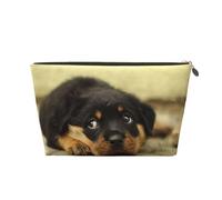 Chiens Rottweiler Chiens Mignons Chiot Animaux de Compagnie Petit, Trousse de Maquillage Trousse à cosmétiques Trousse de Toilette de Voyage Portable Pochette de Toilette