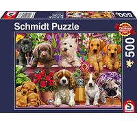 Chiens sur l'étagère, Puzzle de 500 pièces