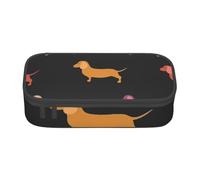 Chiens Teckel Mignons, Trousse à Crayons, Trousse à Crayons, Trousse à Crayons de Grande capacité, Trousse à cosmétiques