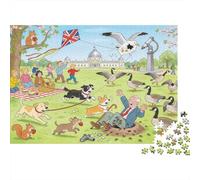 Chiens Volants de Greenwich Park Kite Puzzle en Bois Imperméable DIY Puzzles De 1000 Pièces pour Adultes Coloré Jeux De Stimulants