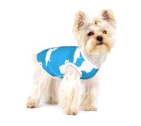 Chiens Westie Qui courent,T-Shirt sans Manches en Coton pour Animaux de Compagnie, Gilet Respirant, Extensible et Doux,L