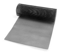 Chifans Rhombic Grille de course en aluminium Noir Argent 40" x 13" Noir Argent Universal Car Mesh Net Grid Pare-chocs Corps Rhombic Grill