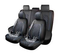 Chifeng Ensemble complet de housses de sièges de voiture imperméables, universellement compatibles pour Peugeot 2008 206 207 SW 208 3008 307 308 SW 508 SW (Bleu)