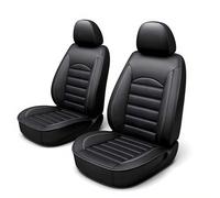 Chifeng Housses de siège de voiture universelles en cuir synthétique - Durable, imperméable, respirant Housses adaptées pour 2 sièges avant Mazda CX-3 CX-30 CX-5 CX-60 MX-30 Mazda 2 Mazda 3